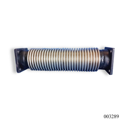 WPR Exhaust Pipe, 3.25"x15", Durable Flange, Heavy Duty