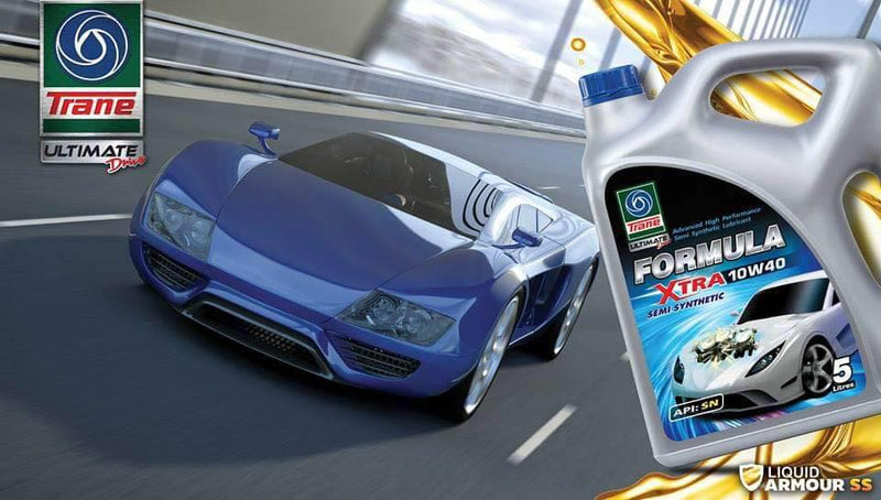 TRANE Engine Oil FORMULA EXTRA SAE 10W40 Semi-Synthetic SN/CF  1 Liter