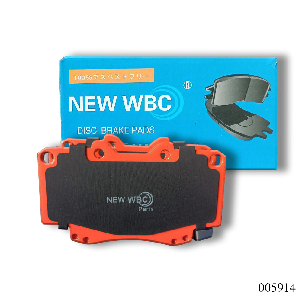 New WBC Brake Pad, Ceramic, D2160, D2082, 04465-35230, for Toyota Avalon