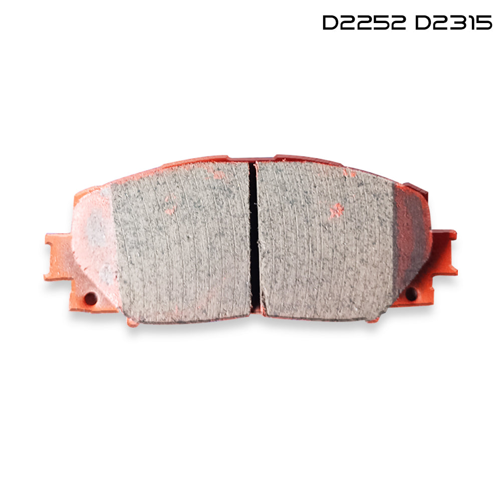 New WBC Brake Pad, Ceramic, D2252, 04465-52260, for Toyota Yaris