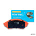 New WBC Brake Pad, Ceramic, D6089, MR334950, for Mitsubishi Lancer