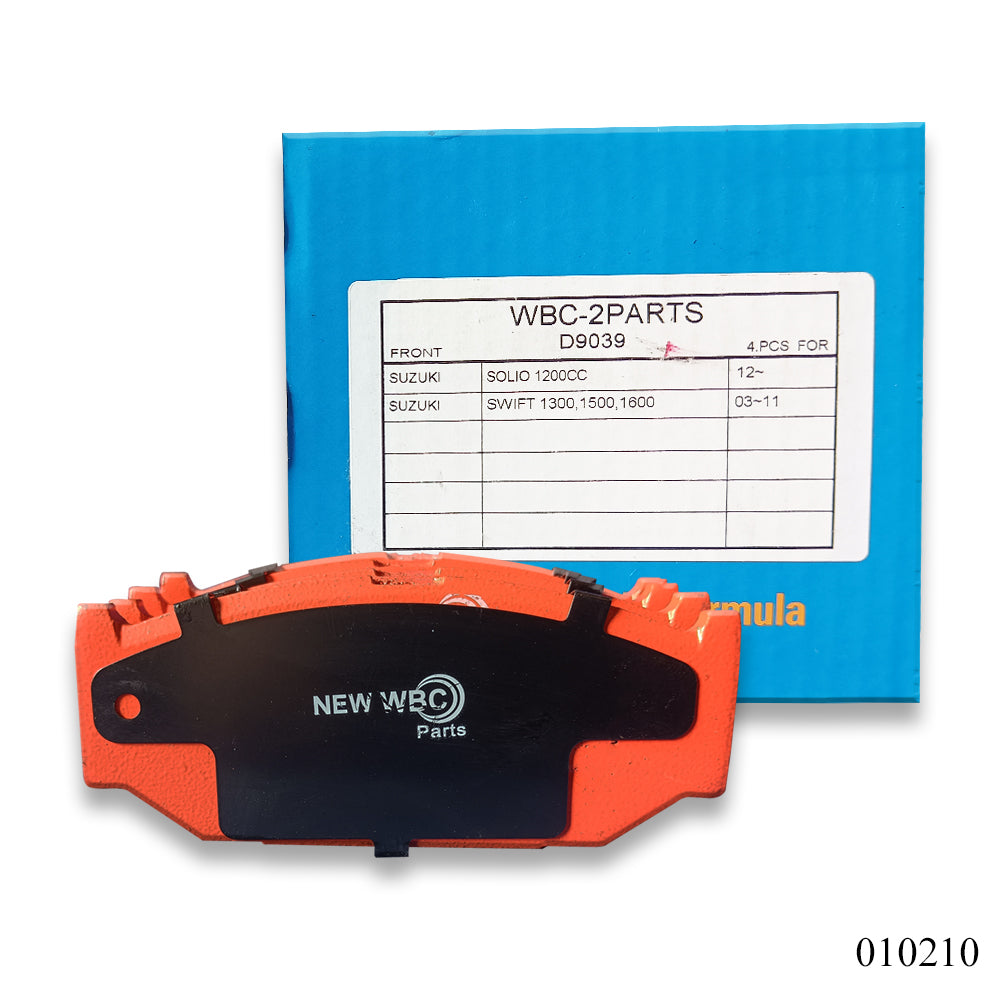 New WBC Brake Pad Ceramic, D9039, 55810-63J00, for Suzuki Swift