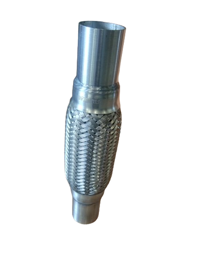 WPR Exhaust Pipe, 1.5"x10.5", 2-Layer, No Inner Braid, High Durability