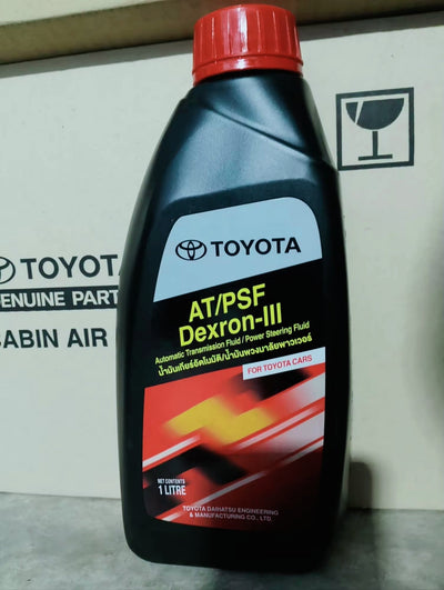 Toyota Genuine Dexron III ATF / Power Steering Fluid (1 Litre)