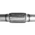 WPR Exhaust Pipe, 2"x12", 2-Layer Without Inner Braid