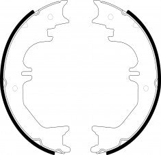 NIBK, Brake Shoes, BS1745, FN8905, BENDIX AUS