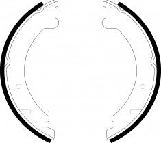 NIBK, Brake Shoes, 271998, FN0552, VOLVO
