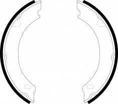 NIBK, Brake Shoes, 361929B, FN0539, BENDIX EUR