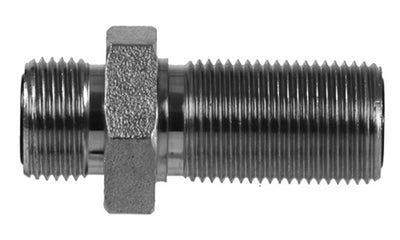 hydraulic fittings, FS2700-06-06 - 3/8" ORFS x 3/8" ORFS Bulkhead (011294)